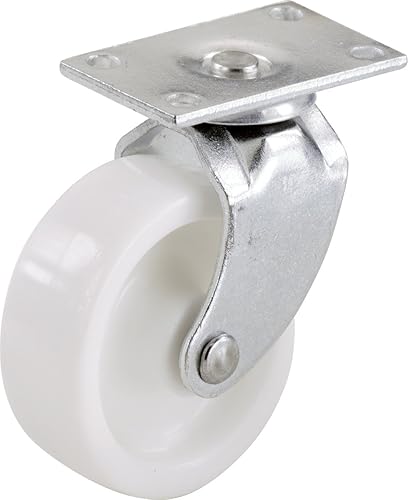 Shepherd Hardware 9040 2 Kunststoff Lenkrollen, Befestigungsring, 2er Pack, 9041