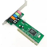 Placa De Som 5.1 Conexão Pci 1051 Leadership