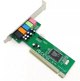 Placa De Som 5.1 Conexão Pci 1051 Leadership