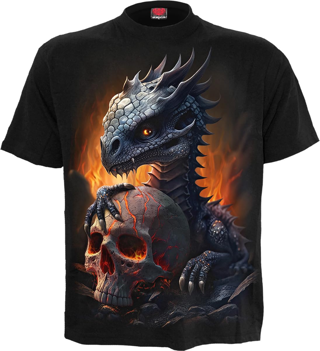 Spiral Men's Black - Hatchling - Front Print T-Shirt - Xxl