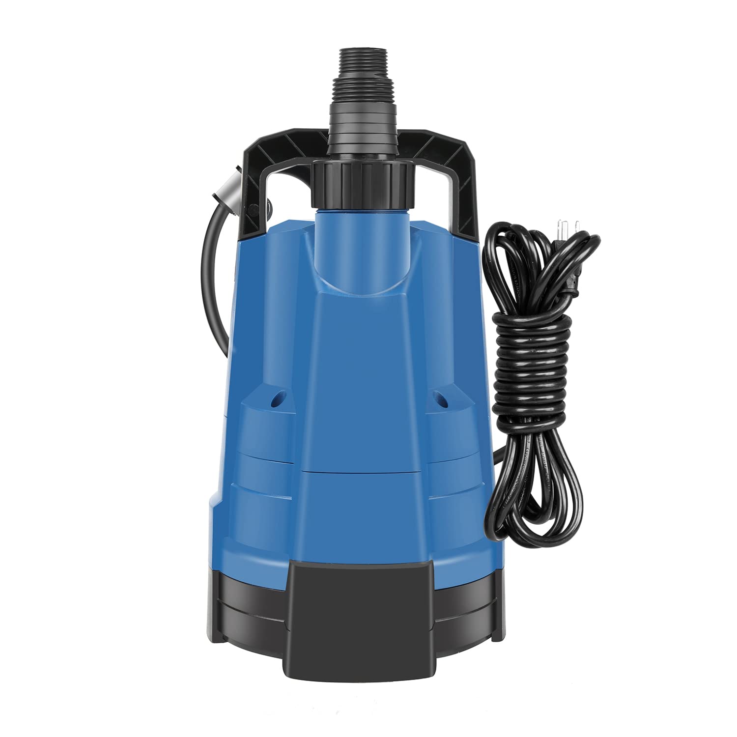 1/4HP Utility Water Pump, 1580GPH Submersible Portable Clean Water Pump for Basement Flooding, Drain