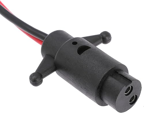 Miniatura 3 de Conector hembra de motor de arrastre de 12 V 10AWG 2 cables Conector de motor de arrastre para barco marino (Plug-MA1)