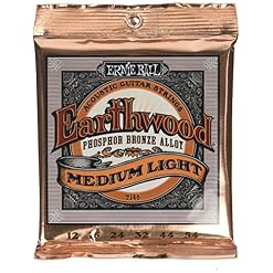Ernie Ball Regular Slinky Jeu de cordes pour guitare acoustique Tirant 12–54 (Lot de 2) - Les Beatles, Paul McCartney, John Lennon, RIngo Starr, George Harrison