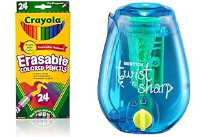 Twistable Color Pencils: Unleash Your Creativity with Vibrant, Erasable Crayola Pencils