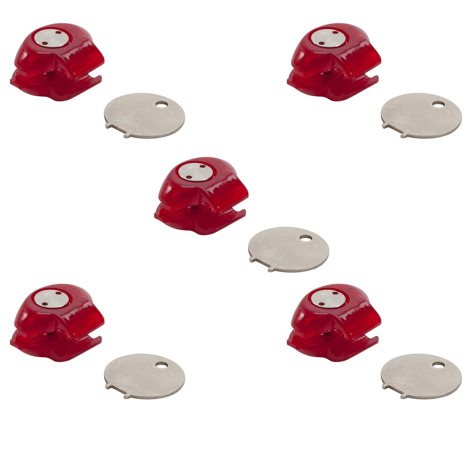 NJMK Trigger Lock,Keyed Gun Lock,Set of 5 Keyed Alike Trigger Gun Locks Safety Universal Firearms Pistol Shotgun,Gun Lock