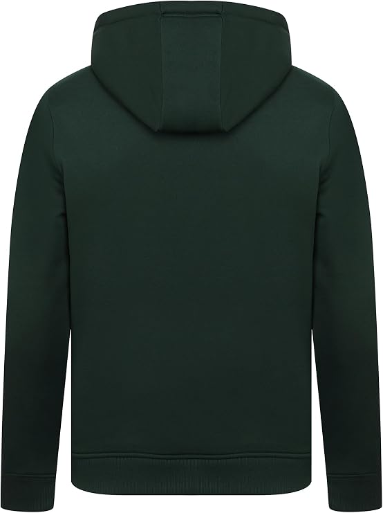 Tokyo Laundry Men's Plain Brushback Fleece Pullover Hooded Top