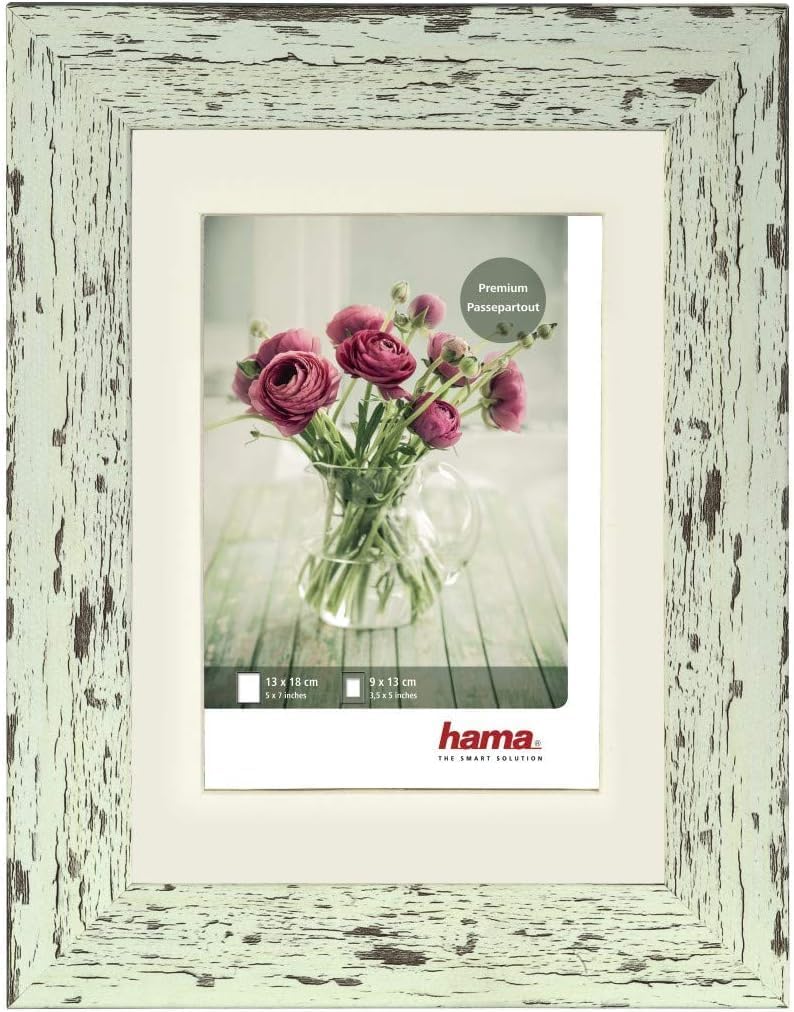 Hama Chalet Green Floor Display Backlit Frame Floor Display Backlit, Green, Plastic, 9 x 13 cm, Rectangular, Reflective)