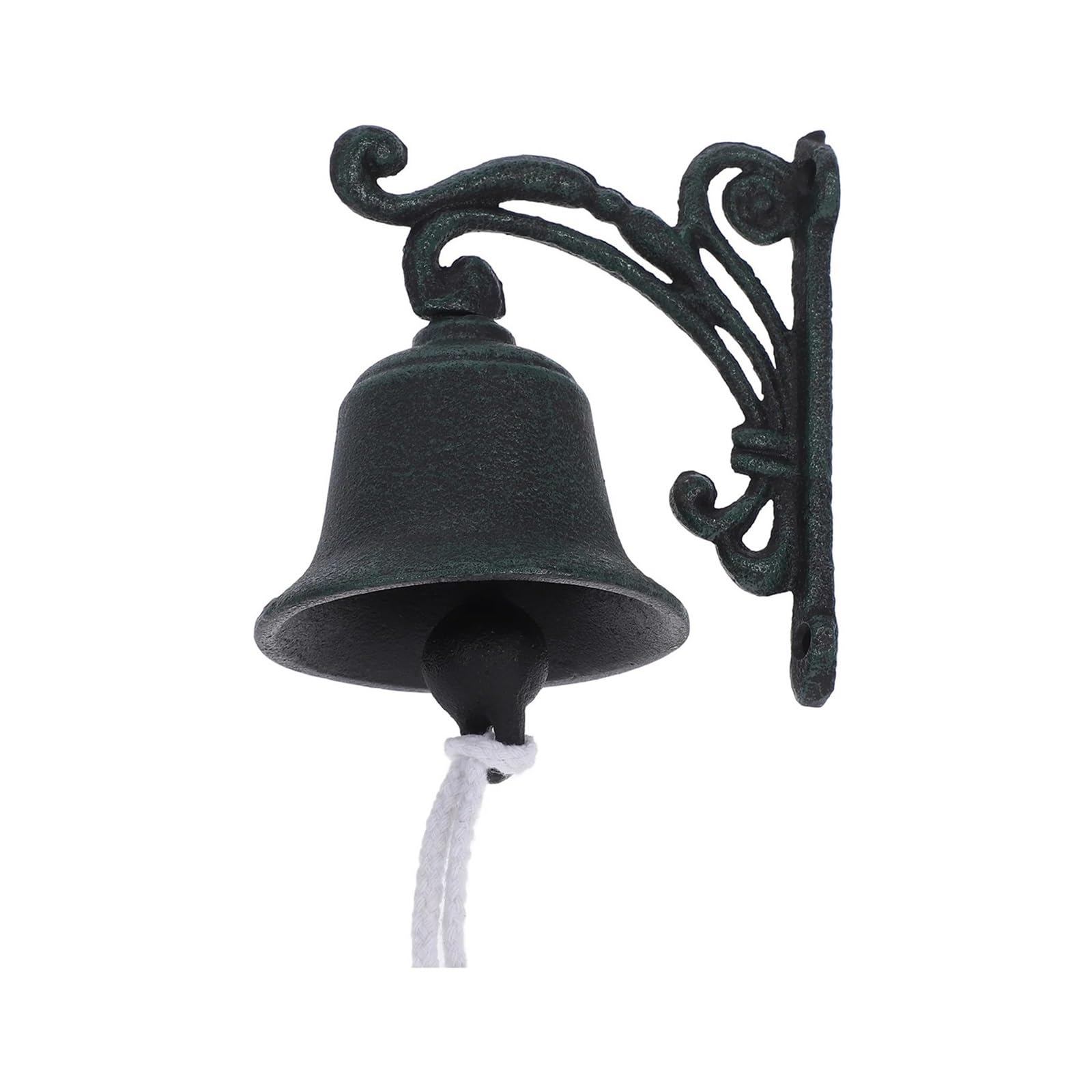 Ruwlfe One Color Iron Hanging Bell Vintage Doorbell For Home, Door, Bar