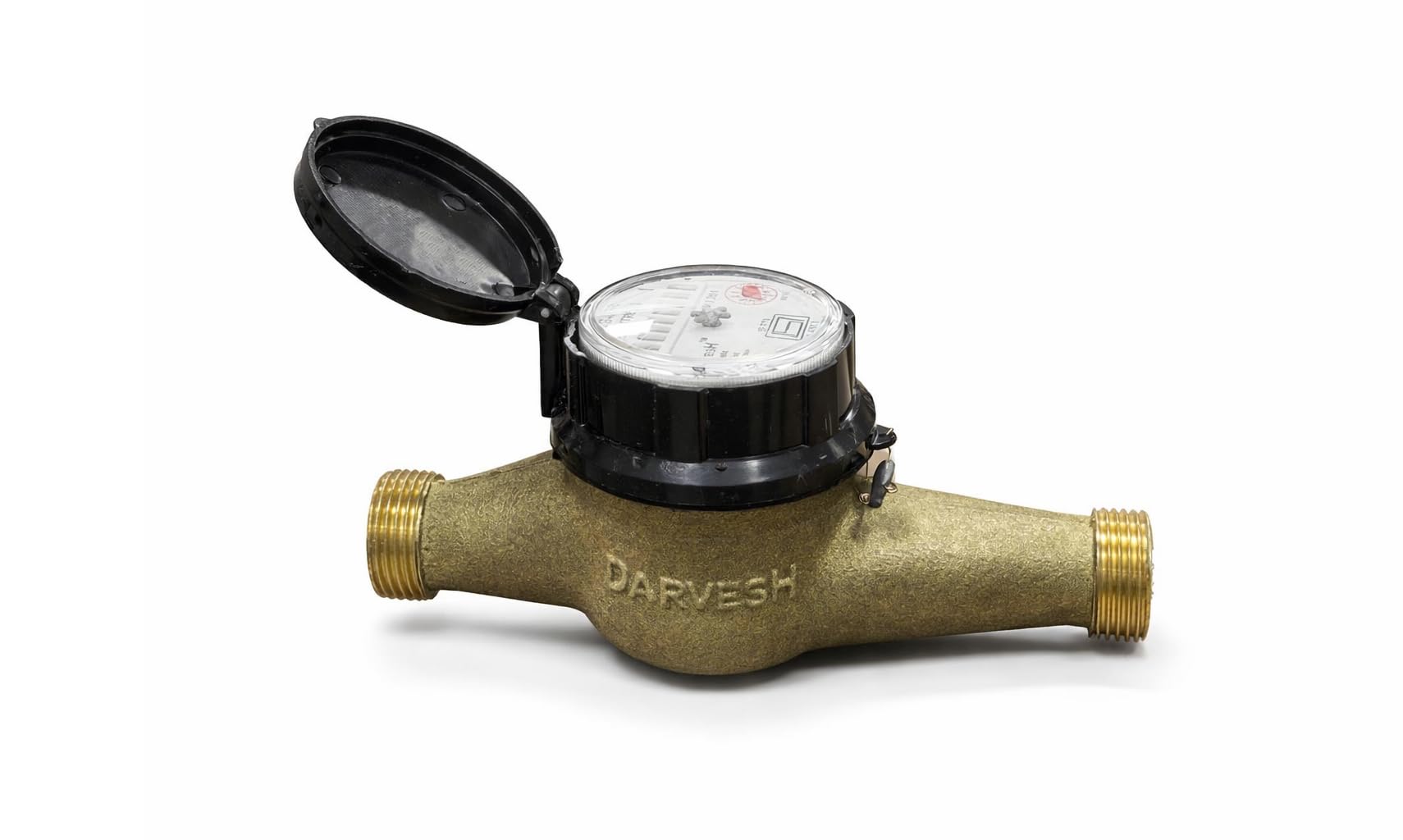 Darvesh by Dasmesh ISI Marked Multijet Water Meter (Class-B) Domestic Type (Magnetic Driven) Confirms to Class "B" of IS:779/94 (15mm)-image-9
