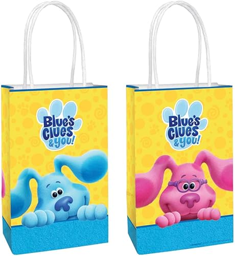 Blues pistas impresas papel Kraft bolsas