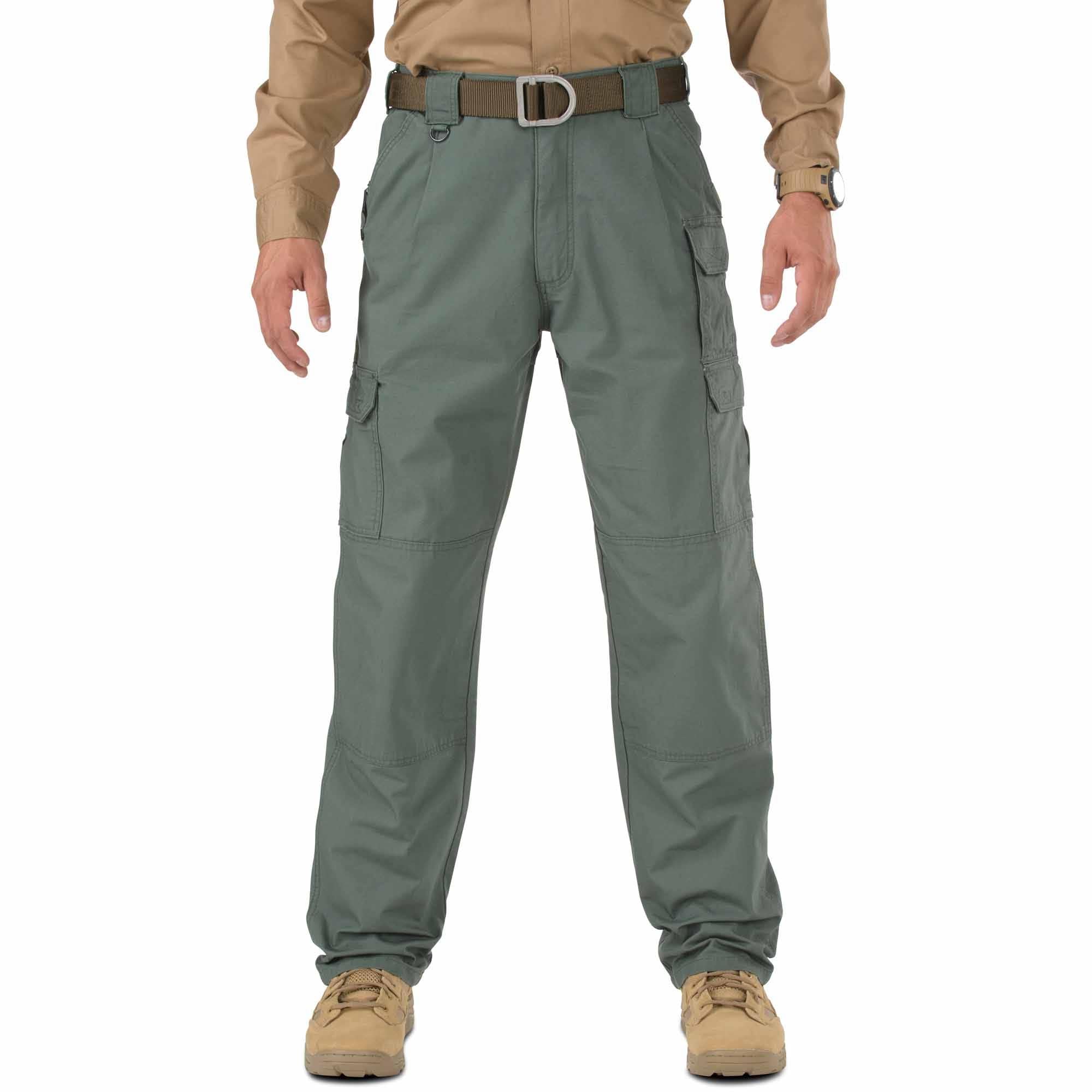 5.11 Tactical Men's Active Work Pants, Superior Fit, Double Reinforced, 100% Cotton, Style 74251 W34/L30