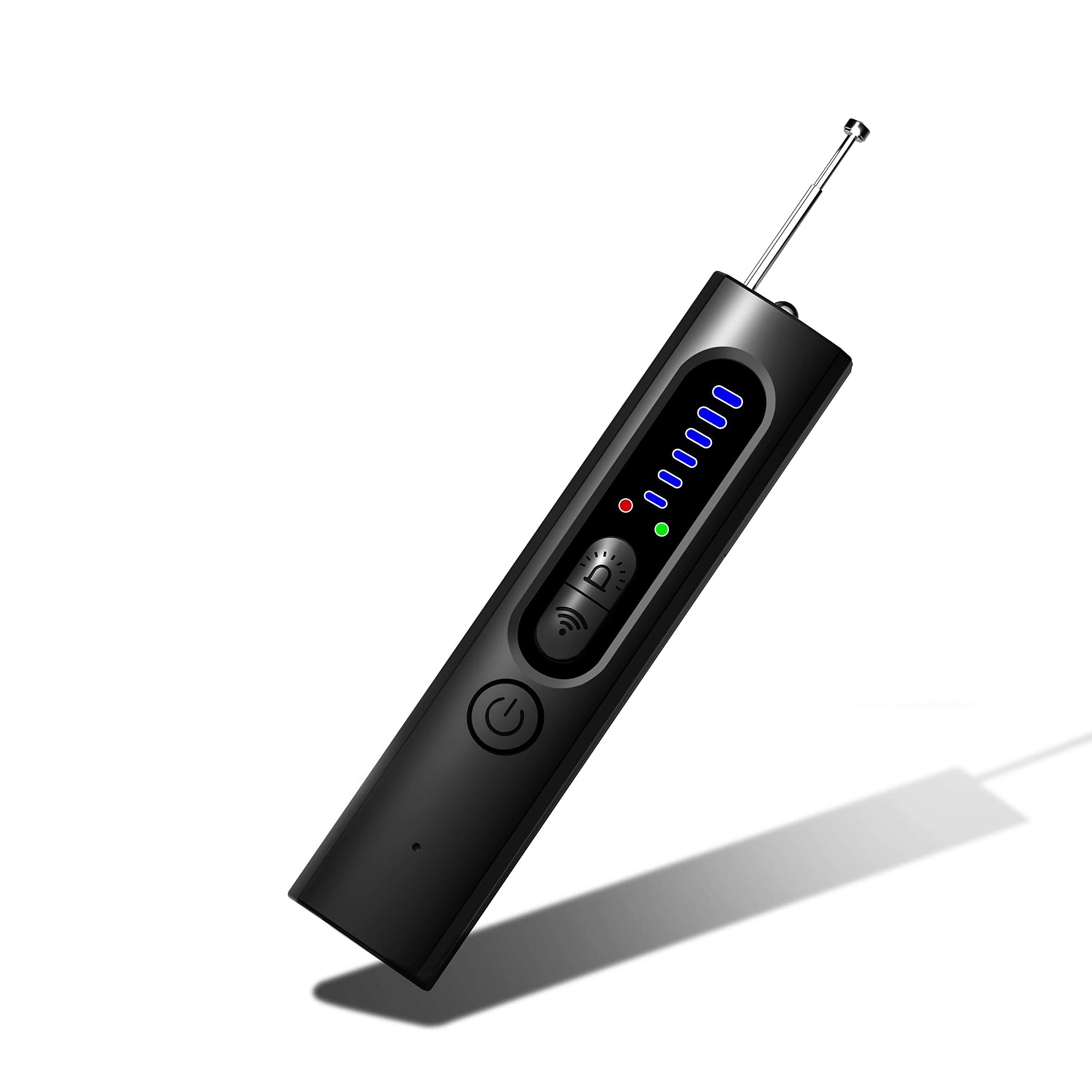 Hidden Camera Detector, Anti Spy Detector, Bug Detector, RF Scanner Device Detector for GPS Tracker Wireless Listening Device Camera Finder 5 Levels Sensitivity 25H Working Time