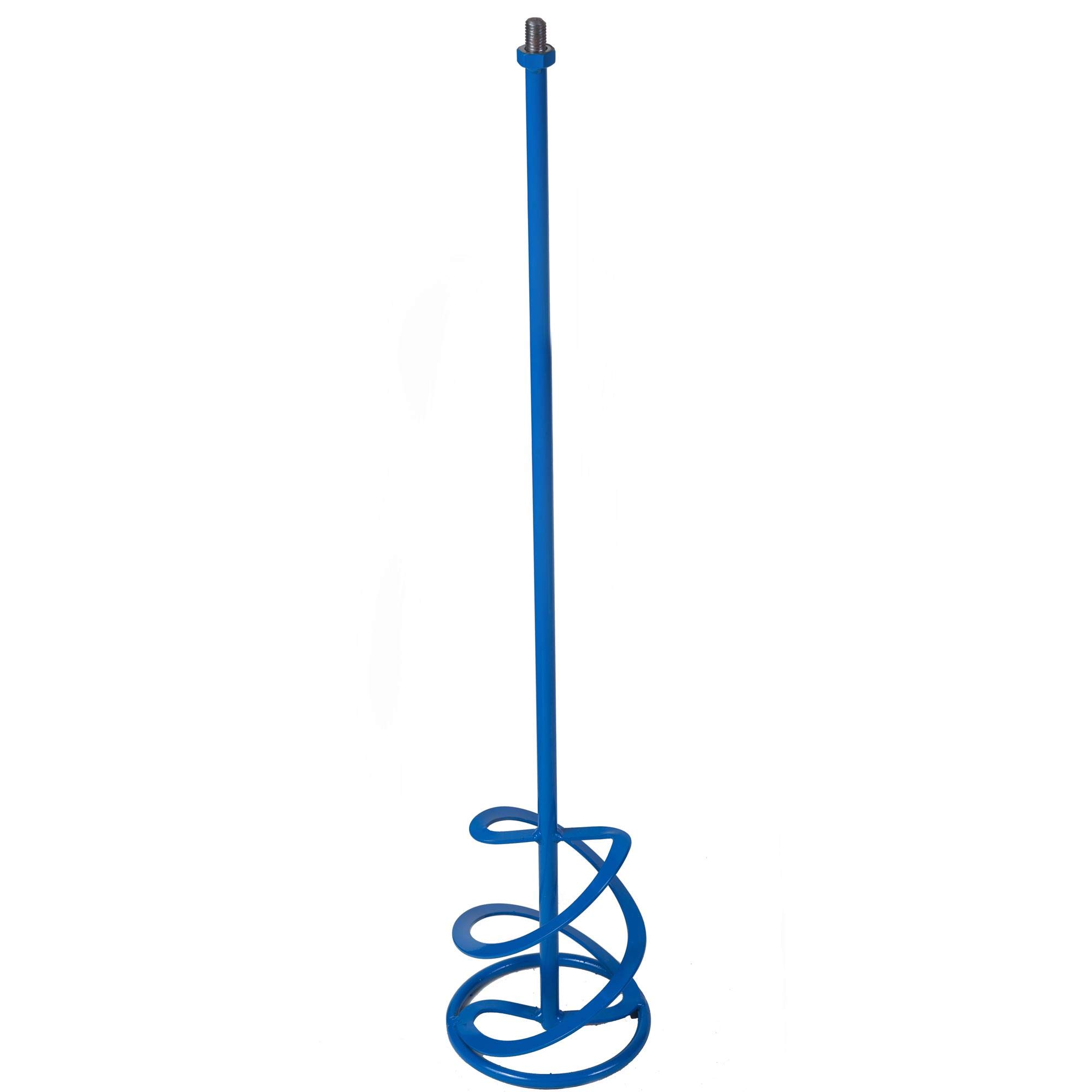 Proper Tools Orange Or Blue Helix Mixing Paddle 160 X 750 Mm M14 Thread Mixer, Plaster, Render Whisk, Stirrer Proper-Tools (P11/1193)