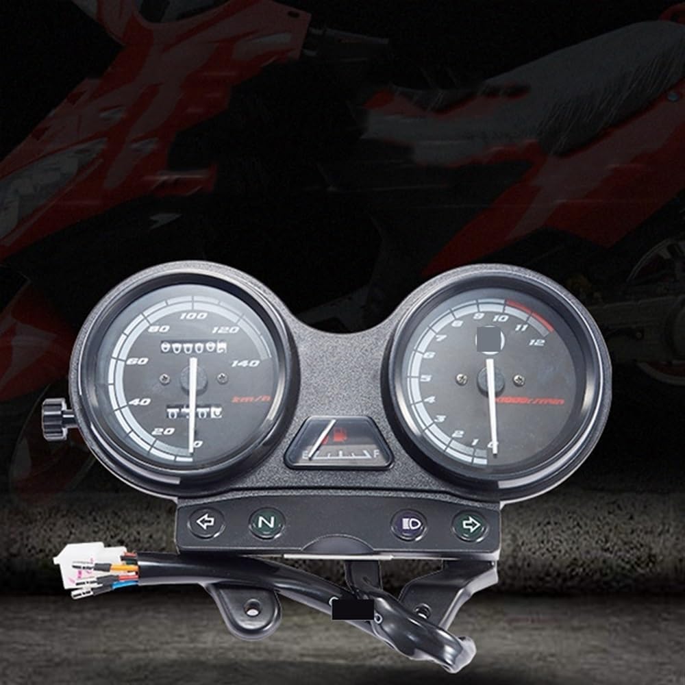 Motorcycle Odometer Gauge Motorcycle Instrument Panel Assembly For YBR 125 Digital Instrument Digital Display Tachometer