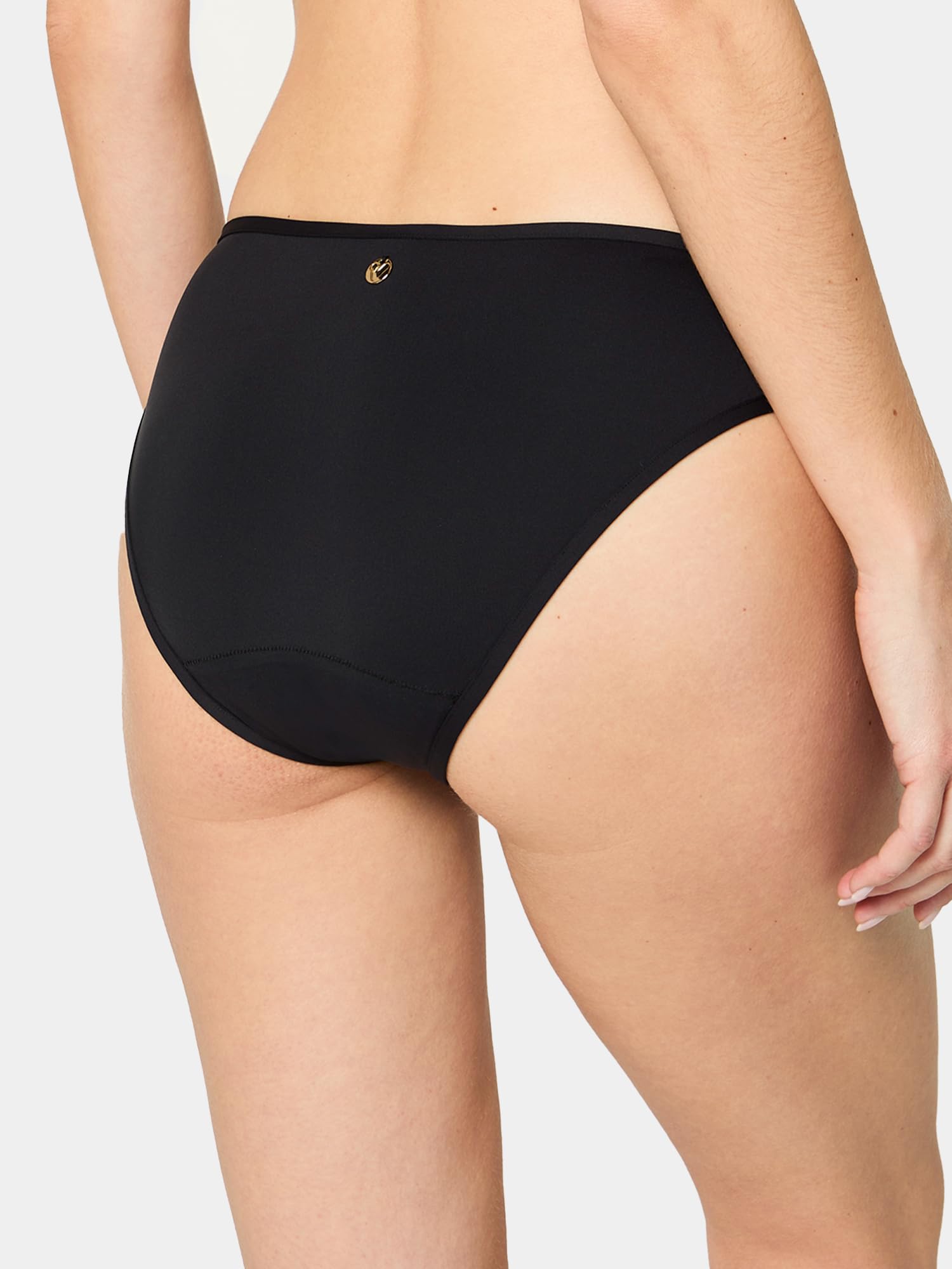 Nur Die Alles Geregelt Beach Panty Perioden-Unterwäsche Bikinihose mittelstarke Blutung waschbar saugfähig Menstruations-Unterwäsche