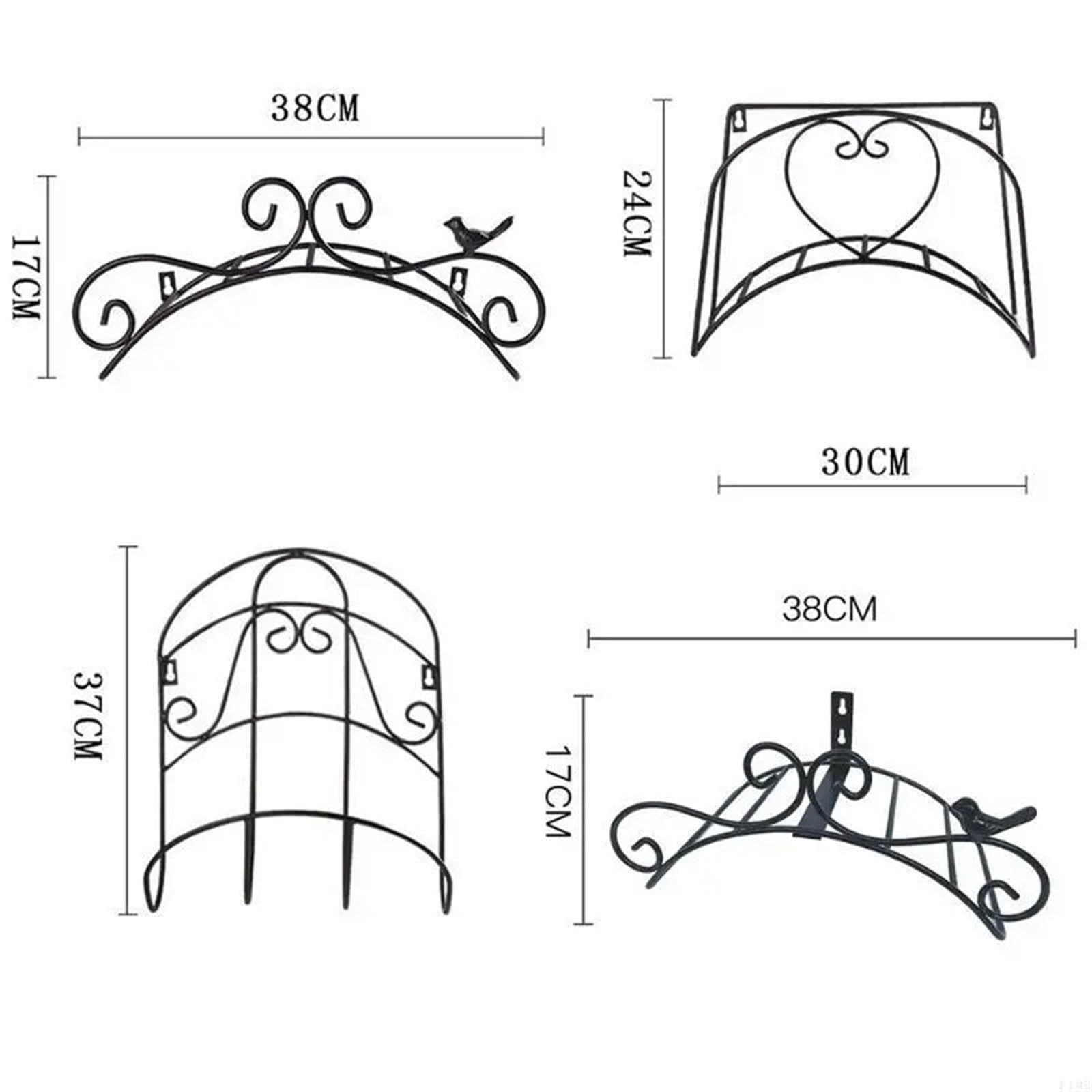 Soporte para Manguera De Jardín Soporte for Manguera de jardín Montaje en Pared Hierro Fundido