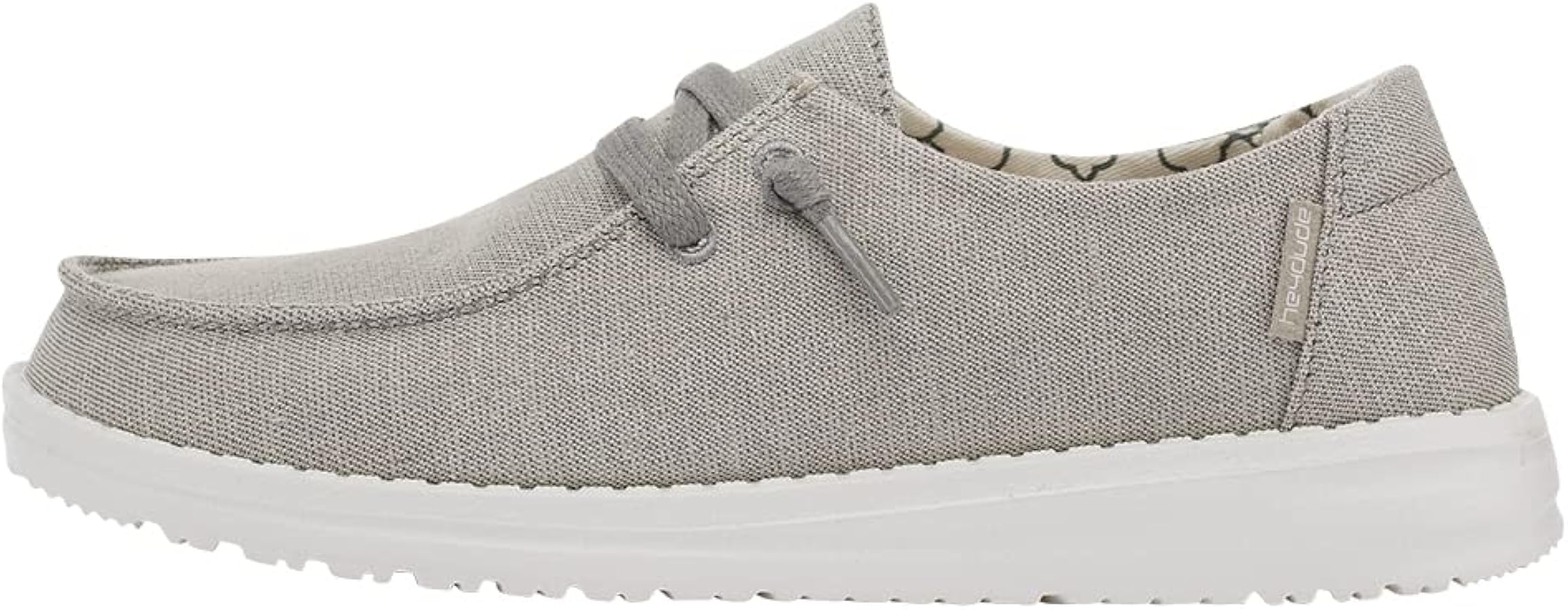 Amazon.com | Hey Dude Women's Wendy Sparkling Pearl Grey Size 5