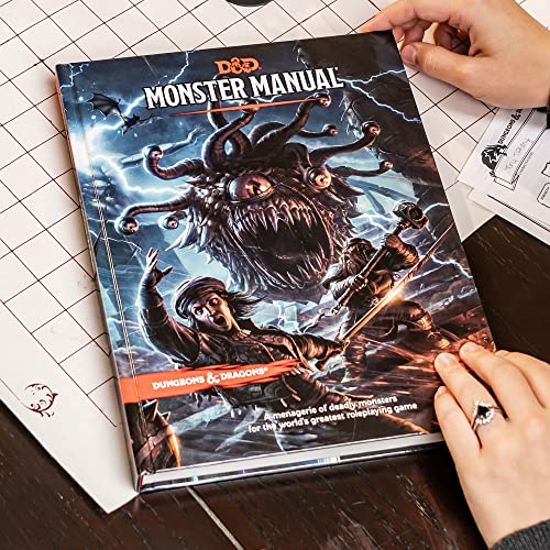 Image of D&D 2014 Monster Manual (Dungeons & Dragons Core Rulebook)