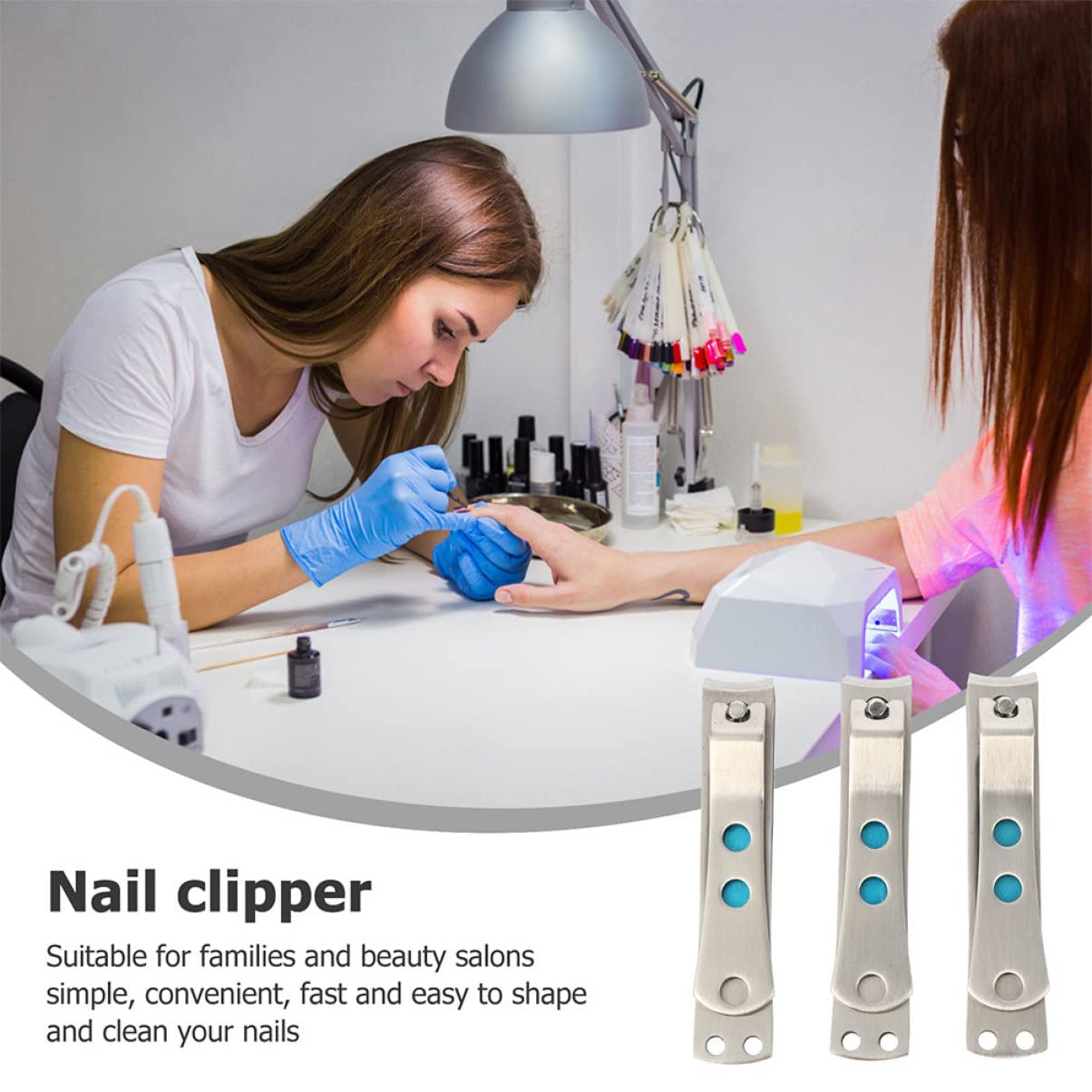 Housoutil 8piezas Cortaúñas Inoxidable Para y Pies De Cuidado Profesional De Uñas Para y Casa
