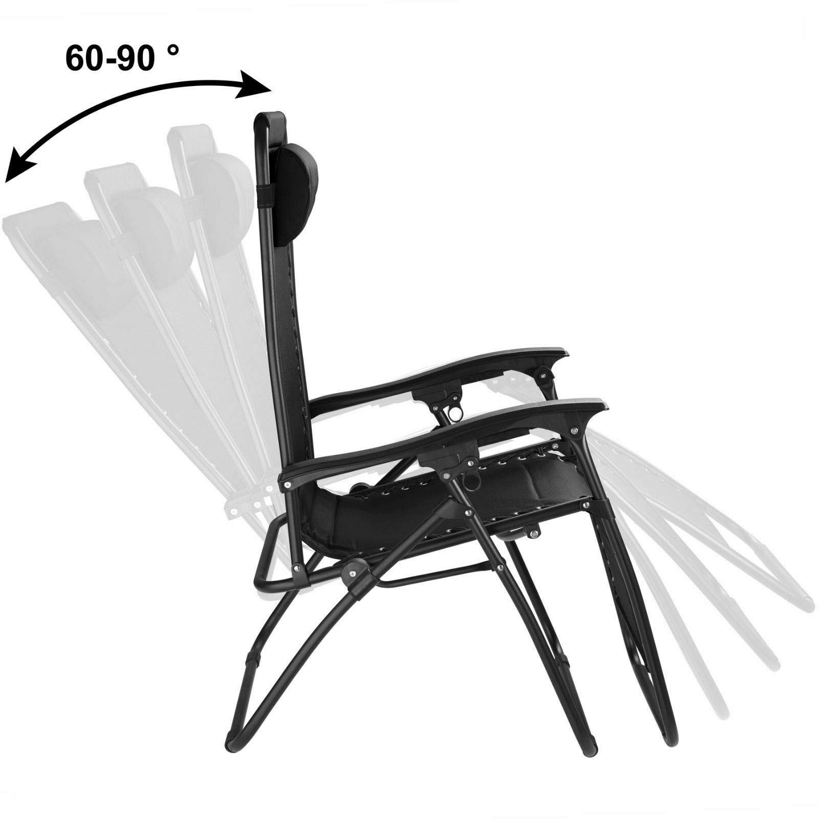 SOLMAR Silla Plegable Tumbona Hamaca Gravedad Cero Playa Piscina Camping Reposa Cabeza