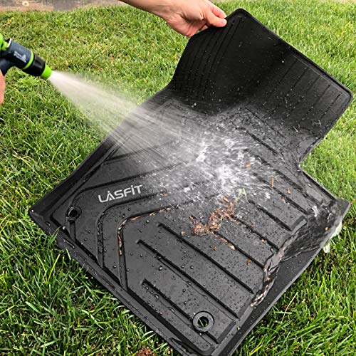 Lasfit Floor Mats Fit For Honda Civic 2016-2021 1St & 2Nd Row Set, All Weather Tpe Car Liners #TOP7