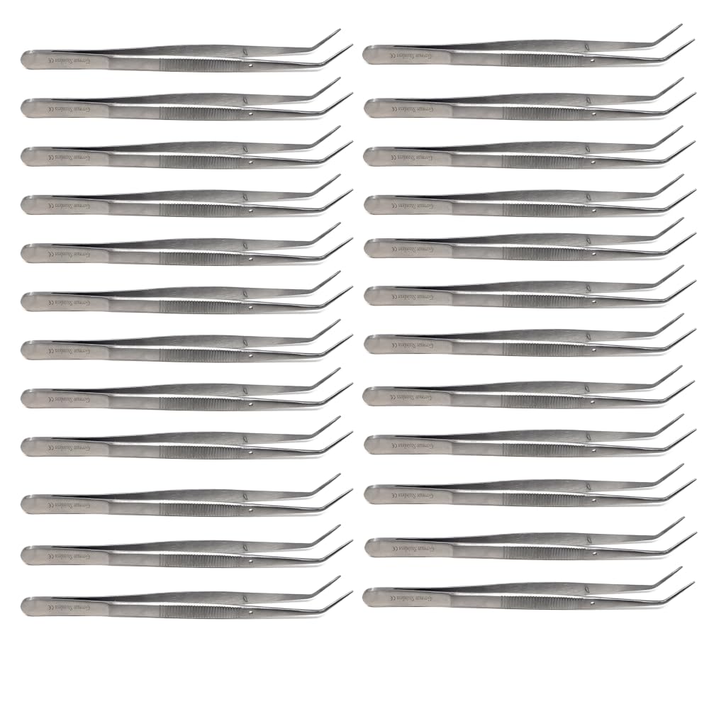 College Cotton Pliers Set - 6 Stainless Steel Forceps -8 College Cotton Pliers Set - 6 Stainless Steel Forceps -8