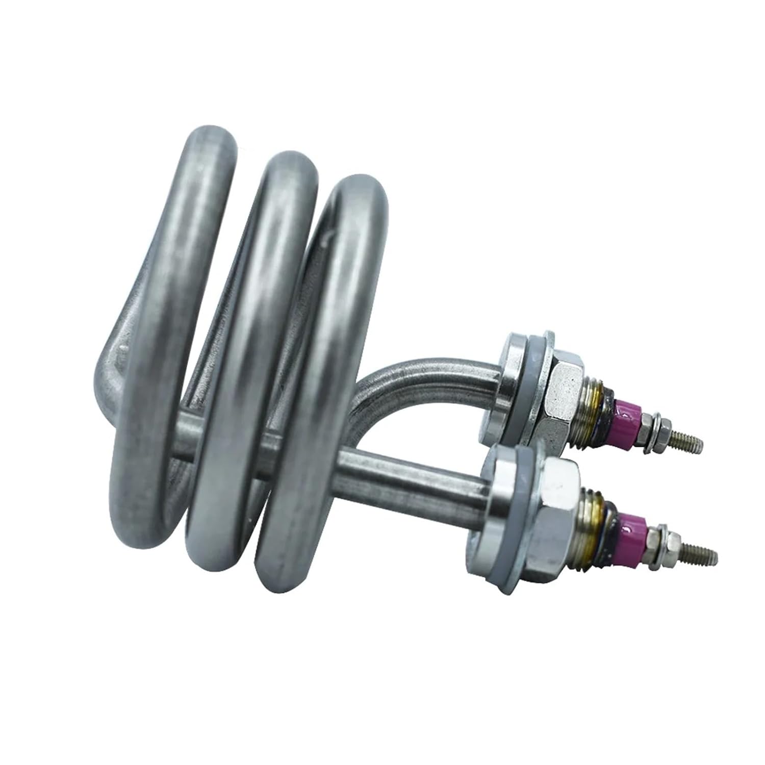 304 Stainless Steel Electric Water Distiller Heating Heater Element 220V/380V 2.5KW/4.5KW M16 Spiral Immersion(380V 4.5KW)