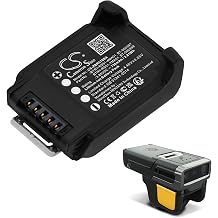 730mAh Replacement Battery Fit for Zebra RS51, RS5100, RS5100 2D Bluetooth Ring Scann, RS5100 Ring Scanner BT-000397, BT-000398, BTRY-RS51-4MA01730mAh