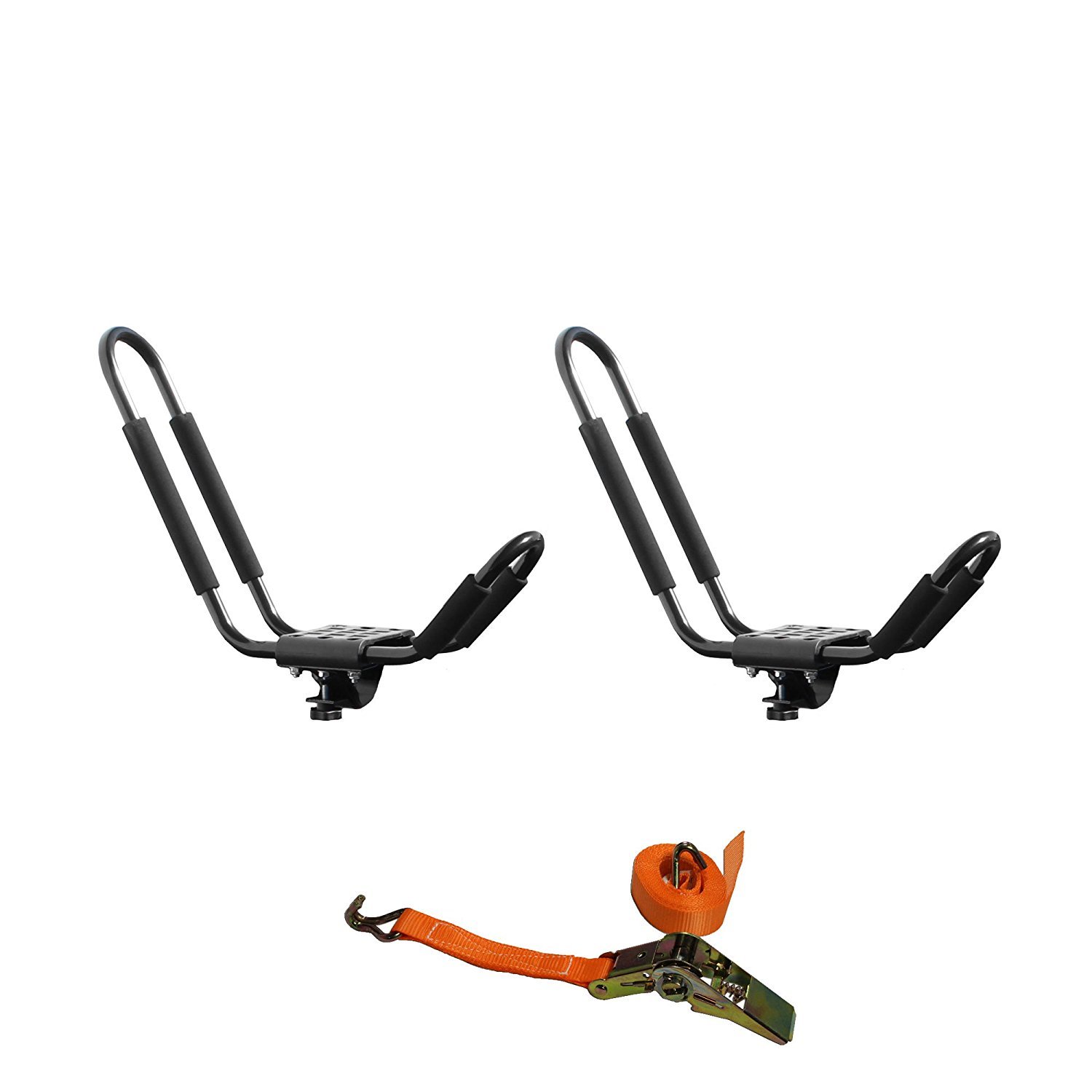 Buy AA Racks Kayak JRack Set w/ Heavy Duty Extended Bolts for Car