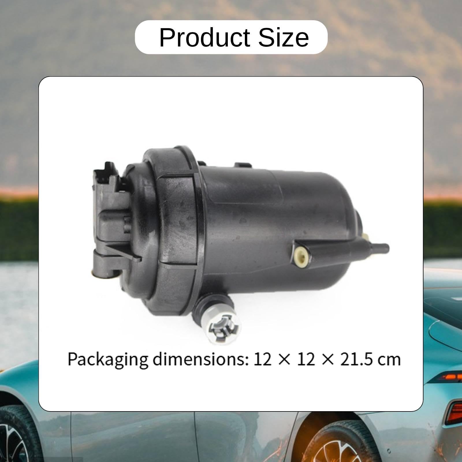 Carcasa Completa Del Filtro de Combustible para Motores de Automóviles con Caucho PP Integrado, Adecuada para La Protección Y Reparación de