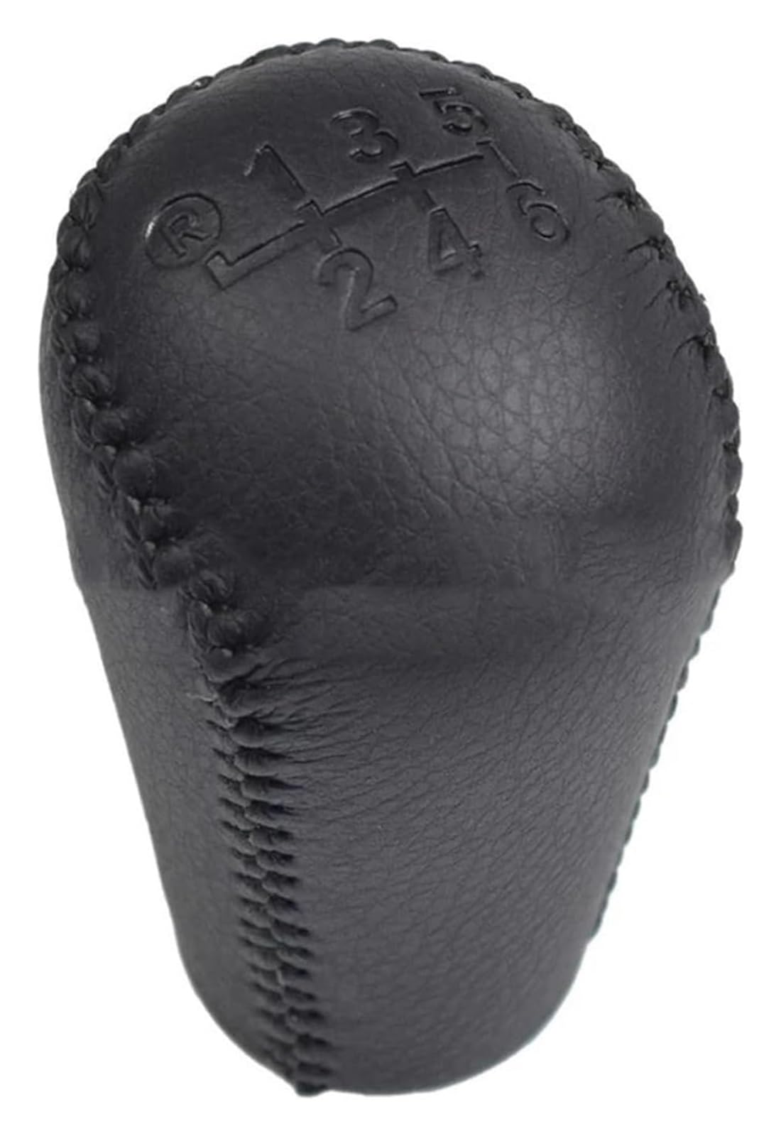 UTONGMU Manual Gear Shift Knob for Toyota for Land for Cruiser for Prado GRJ120 2003-2016 6 Speed Leather Shift Knob 33504-12250-C0