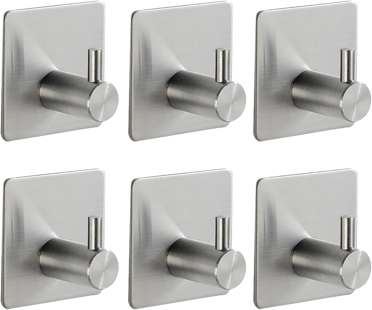 DOYFDOX Heavy Duty Adhesive Hooks Towel Hooks with Strong Adhesive