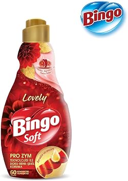 Bingo Soft Konsantre Çamaşır Yumuşatıcısı Lovely 1440 Ml X 6 Adet