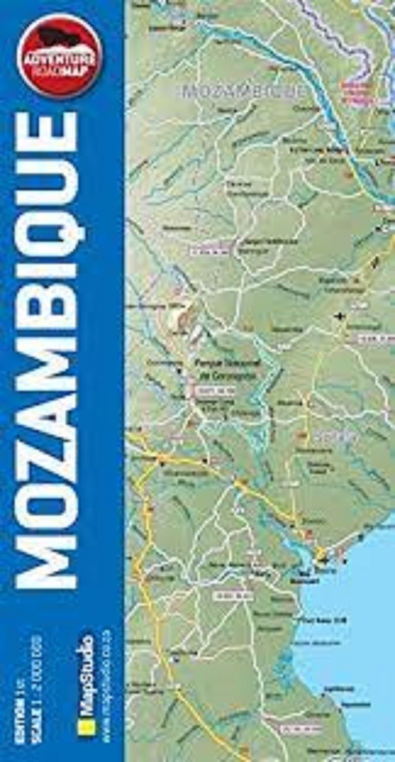 Mozambique: Adventure road map 1:2M Map Studio