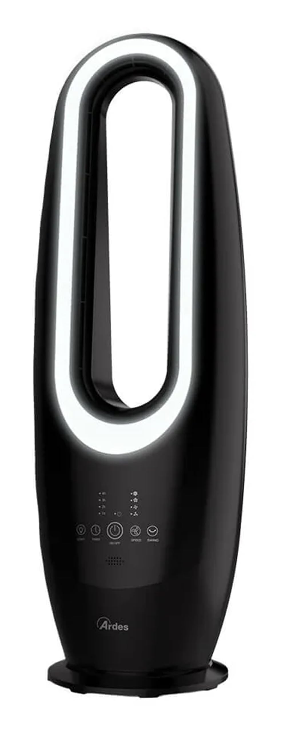 Ardes AR5BL3 - Ventilatore a torre senza pale, 4 velocità, oscillante