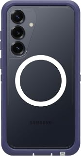 OtterBox Defender XT Magneten Hülle, Samsung Galaxy S25+, Transparent/Lila