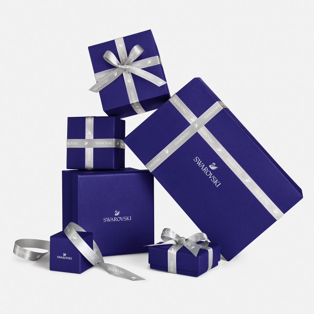 Swarovski - Juego de colgante con colgante de cristal