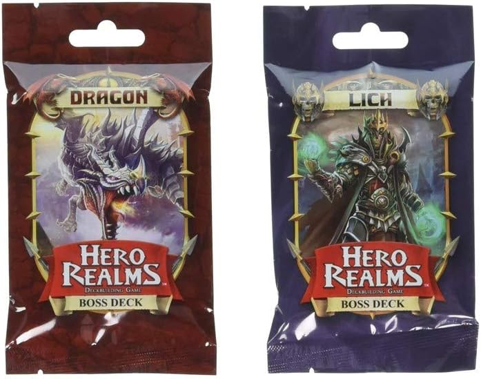 Hero Realms Pacchetto Boss: Mazzi Lich E Drago - Espansione Per Gioco Di Carte - 3