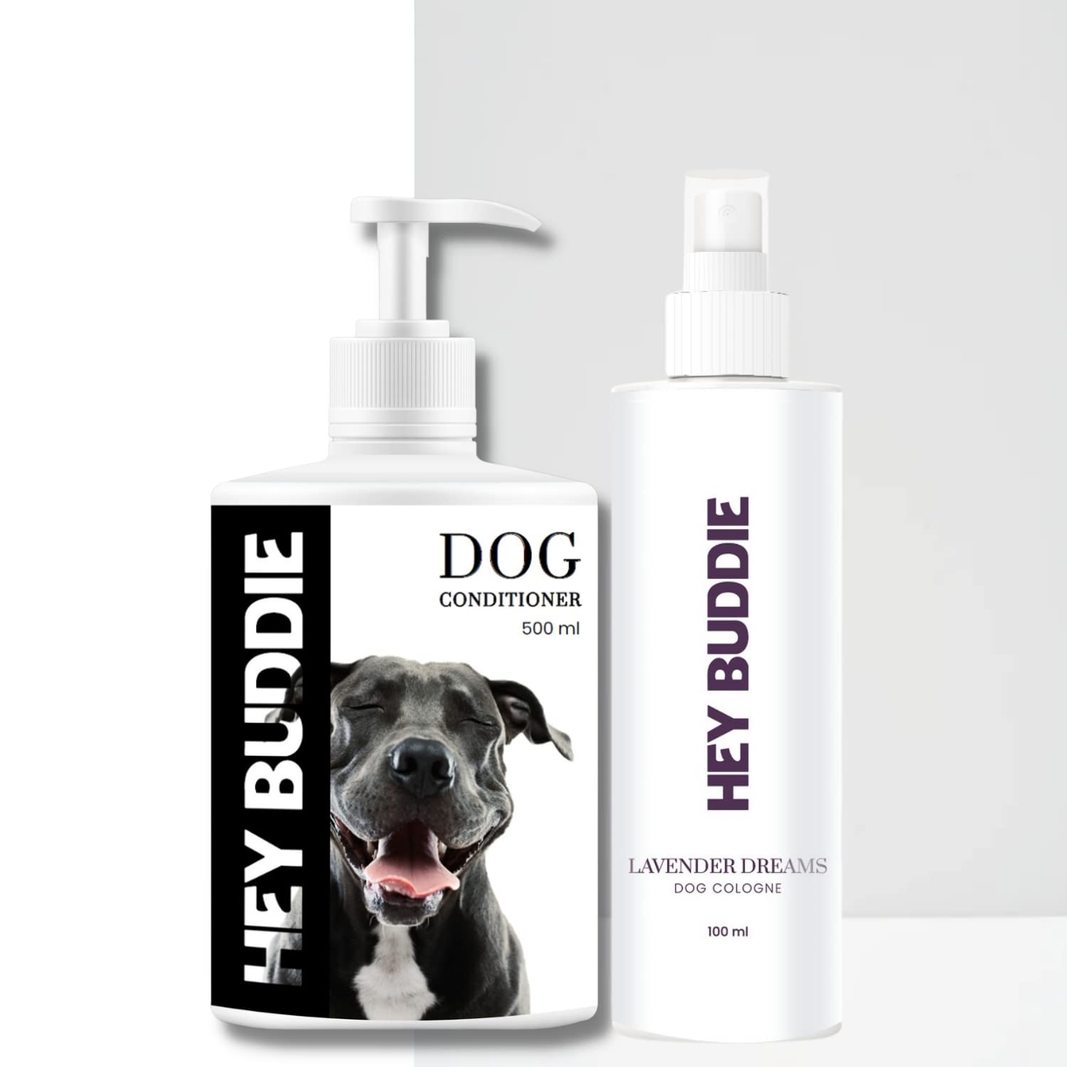 Hey Buddie All Natural Dog Luxury Grooming Kit Shampoo(500 ML) + Cologne (100 ML) | Shampoo - Aloe Vera & Lemongrass | Cologne -Lavender | Hypoallergenic, Sulfate Free, Soap Free Formulation | (B0BLYMW89J) Amazon Price History, Amazon Price Tracker