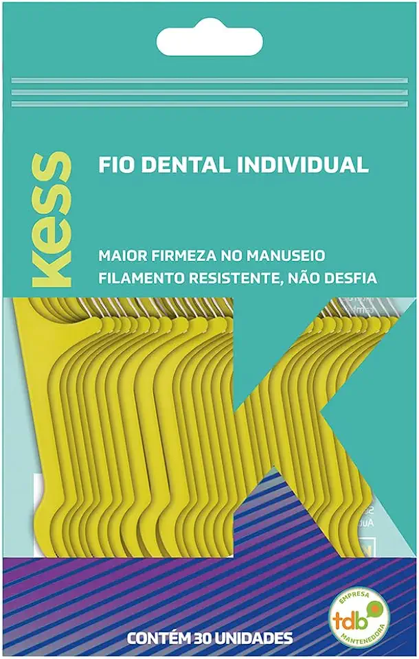Kess Fio Dental Individual Com 30 Unidades