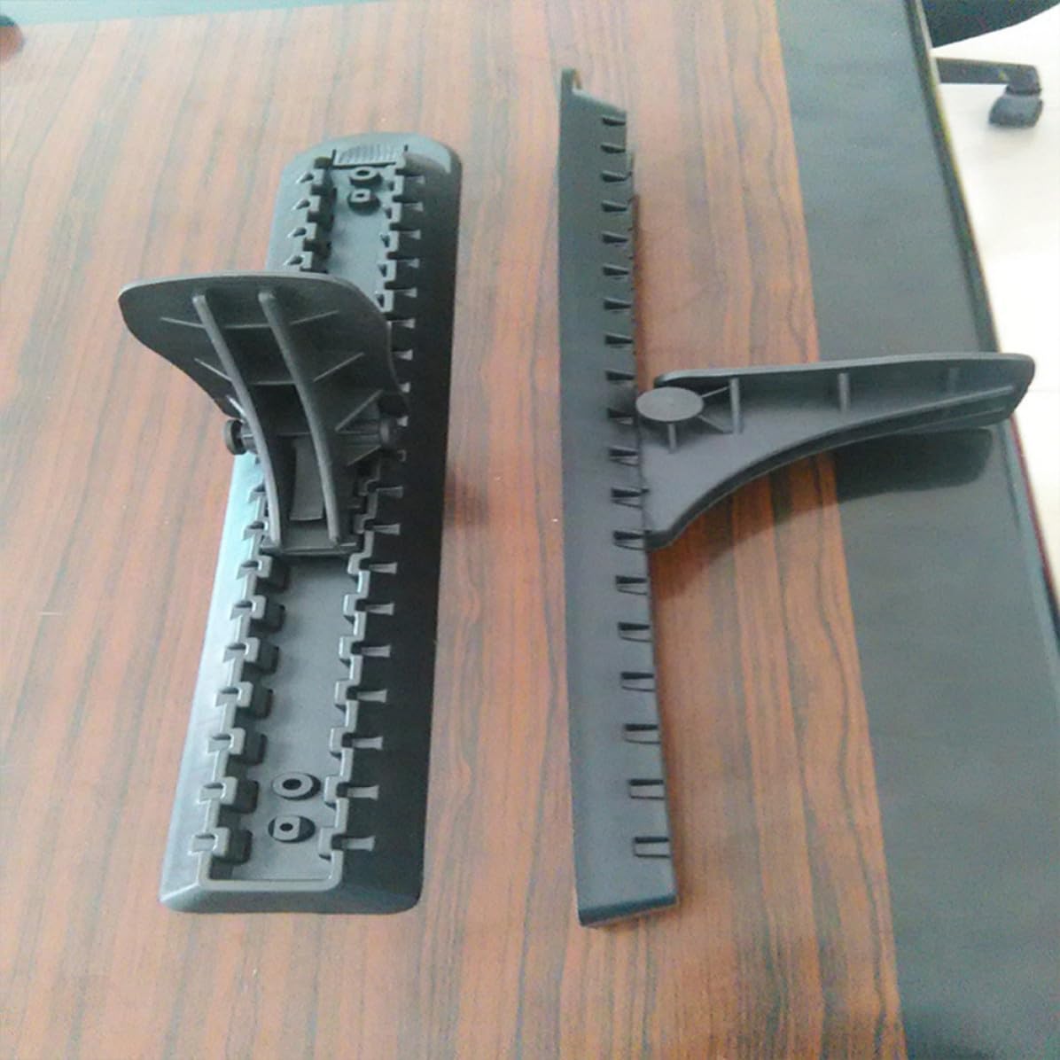 Zerodeko Pedale per Kayak in Plastica Nero, Supporto Piedi Antiscivolo