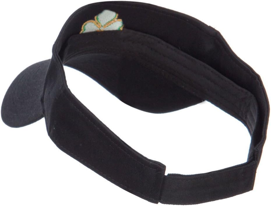 Shamrock Embroidered Sun Visor