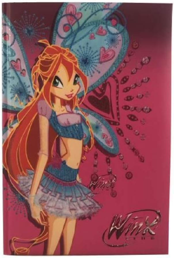 Agenda scolaire 10 mois Winx - Produit officiel - Dimensions 15 x 20 cm