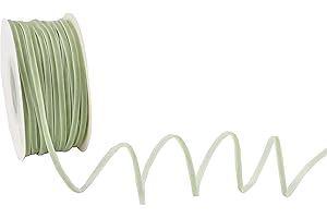 1/8 Inch Sage Velvet Ribbon: An Exquisite Touch for Your Creative Endeavors