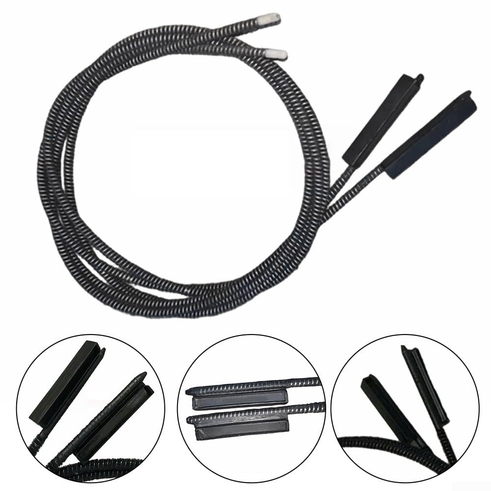 Câble de rechange pour toit ouvrant Eos 2007-2016, AP361287 Suntrack Mécanisme Fix, ABS noir convertible Top Glass Run Channel Pièce de réparation