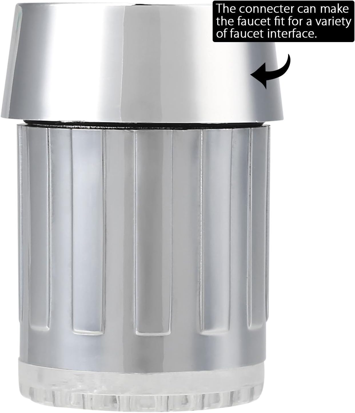 Soledi S-35722 LED Water Faucet, Multi-color