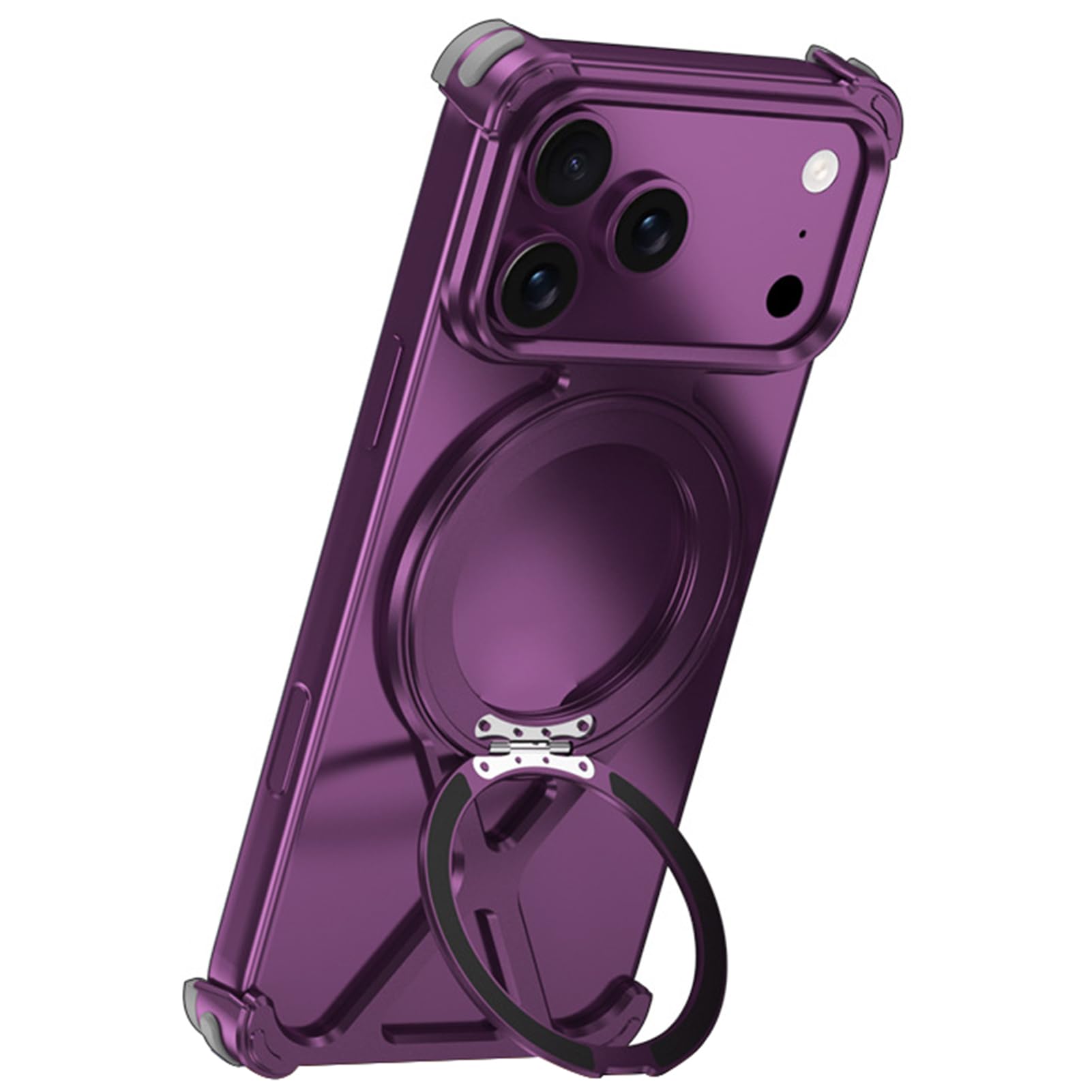 Métal Coque Pour iPhone 18 Pro Max/18 Pro, Creuse Dissipation Thermique