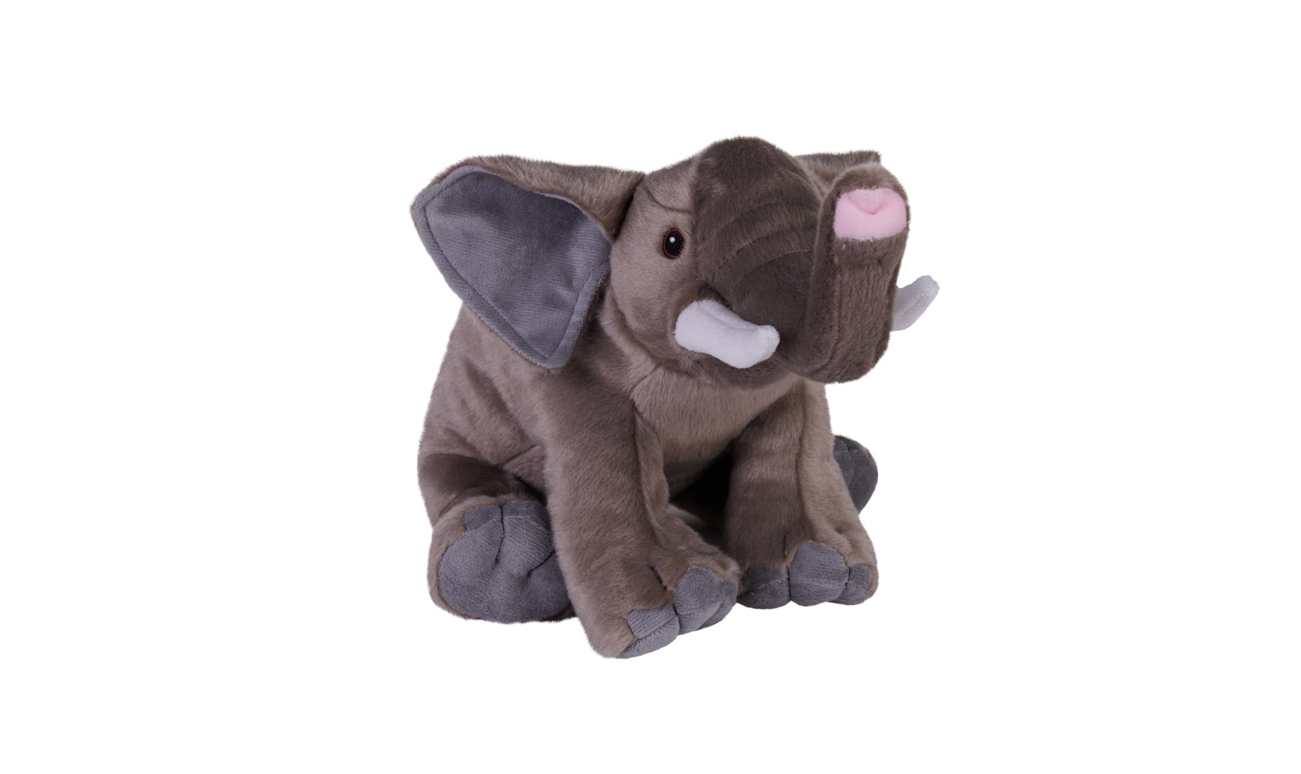 Wild Republic Cuddlekins Eco African Elephant, Stuffed Animal, 12 Inches, Plush Toy, Fill is Spun Recycled Water Bottles, Eco Friendly