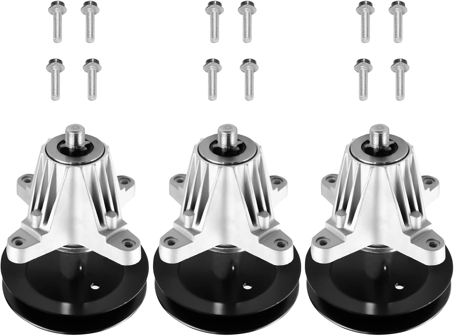618-06978 918-06978 Spindle Assembly Fit for 54" Deck Cub Cadet/MTD/Troy Bilt XT1-GT54 XT1-ST54 RZT-L54 S54 ST54 TB2454 Craftsman T8400 G8400 G8600 Z6660 Z6900 (3 Pack)