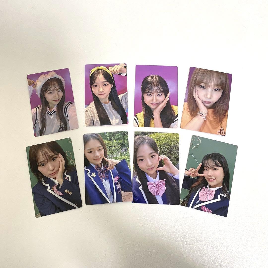 Amazon.co.jp: 日プ女子 101 フォトカード トレカ カード 練習着 制服 